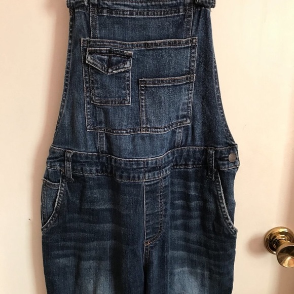 Free People medium Blue Jean Overalls - Picture 7 of 15